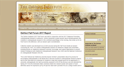 Desktop Screenshot of davinciok.org